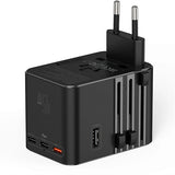 WiWU Wi-UA006 45W GaN Universal Plug Adapter with 3 USB-C and 2 USB-A Ports