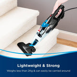 Bissell Featherweight 3-in-1 Upright Hand & Stair Vacuum Cleaner, 450W, 0.5L – Black & Blue (2024E)