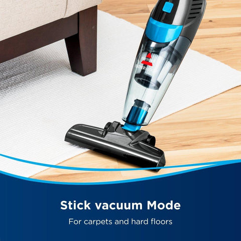 Bissell Featherweight 3-in-1 Upright Hand & Stair Vacuum Cleaner, 450W, 0.5L – Black & Blue (2024E)