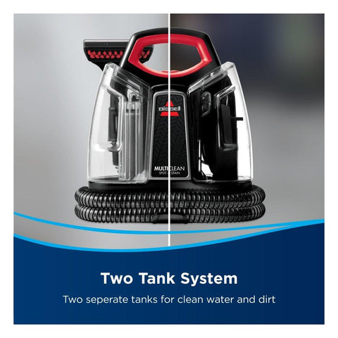 Bissell MultiClean Spot & Stain Portable Carpet Cleaner with HeatWave Technology, 330W, 1.1L – Black (4720E)