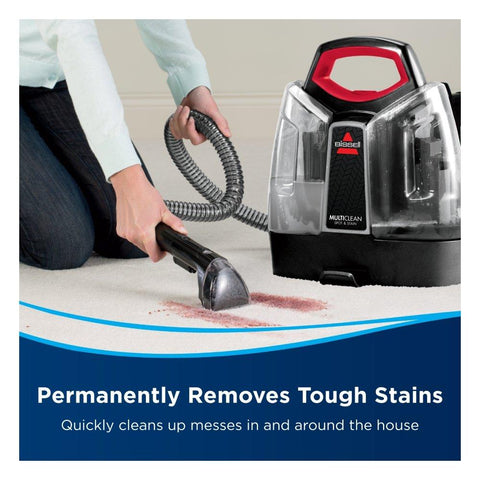 Bissell MultiClean Spot & Stain Portable Carpet Cleaner with HeatWave Technology, 330W, 1.1L – Black (4720E)
