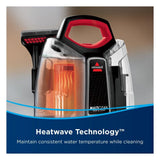 Bissell MultiClean Spot & Stain Portable Carpet Cleaner with HeatWave Technology, 330W, 1.1L – Black (4720E)
