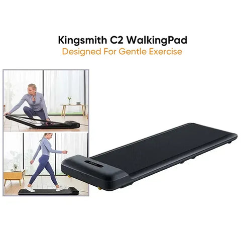 Kingsmith WalkingPad C2 Mini Foldable Walking Treadmill - Black