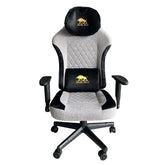 Black Bull Gaming Chair With Molded Headrest Up & Down - Fabric