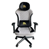 Black Bull Gaming Chair With Molded Headrest Up & Down - Fabric