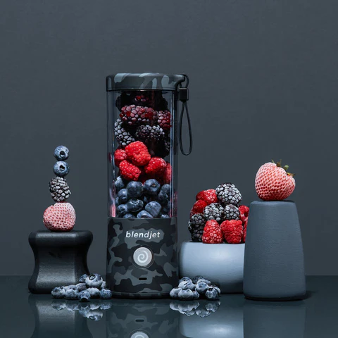 Blendjet V2 Portable Blender 16oz, Smoothie Maker, Fruit Blender, BPA-Free, 475ml, Sports Bottle, USB-C Rechargeable - Urban Camo