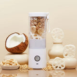 Blendjet V2 Portable Blender 16oz, Smoothie Maker, Fruit Blender, BPA-Free, 475ml, Sports Bottle, USB-C Rechargeable - White