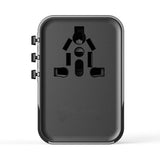 WiWU Wi-UA006 45W GaN Universal Plug Adapter with 3 USB-C and 2 USB-A Ports