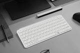 Keychron, B1 Pro Ultra-Slim Wireless 75% ZMK Custom Keyboard for Windows & Mac, English/Arabic - Ivory White