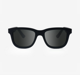 Chamelo Dusk Classic Button/App Alpha Smart Sunglasses with Adjustable Tint & Audio - Smoke Mirror / Matte Black Frame