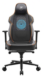 Cougar Chair NXSYS Aero, Adjustable 3D armrest, Breathable PVC leather, 200mm ARGB Fan - Black / Orange