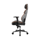 Cougar Chair NXSYS Aero, Adjustable 3D armrest, Breathable PVC leather, 200mm ARGB Fan - Black / Orange