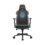 Cougar Chair NXSYS Aero, Adjustable 3D armrest, Breathable PVC leather, 200mm ARGB Fan - Black / Orange