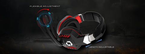 سماعة رأس GAMEON GOK901 Nightfall LED للألعاب - أسود