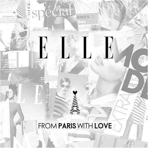 Korean ELLE Youth Boosting Serum Mask – Anti-Aging, Hydrating, Brightening & Firming Face Mask – Infused with Peptides, Hyaluronic Acid, and Niacinamide for Youthful Skin- 4 Packs