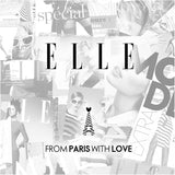 Korean ELLE Youth Boosting Serum Mask – Anti-Aging, Hydrating, Brightening & Firming Face Mask – Infused with Peptides, Hyaluronic Acid, and Niacinamide for Youthful Skin- 4 Packs