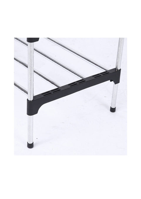 4 TIER STEEL SHOE RACK
