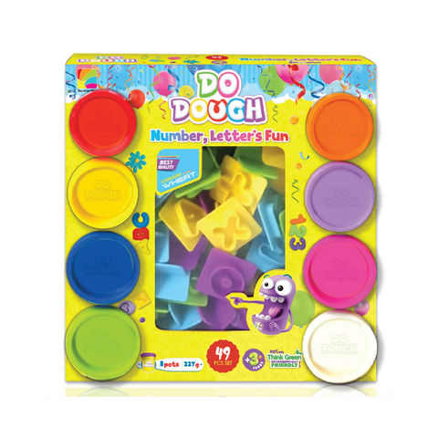 DO DOUGH Letters & Numbers Fun Set