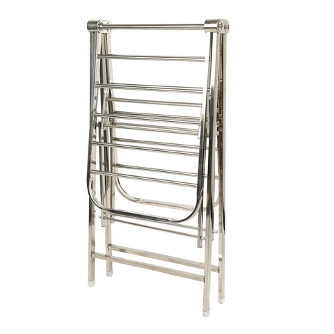 Heavy Duty Foldable Cloth Hanger Stainless Steel