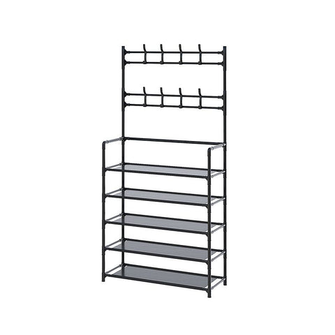 5-Layer Clothes & Shoe Rack
