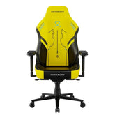 DXRacer MARTIAN Series Electric Adjustable Backrest XL Gaming Chair - Black/Yellow