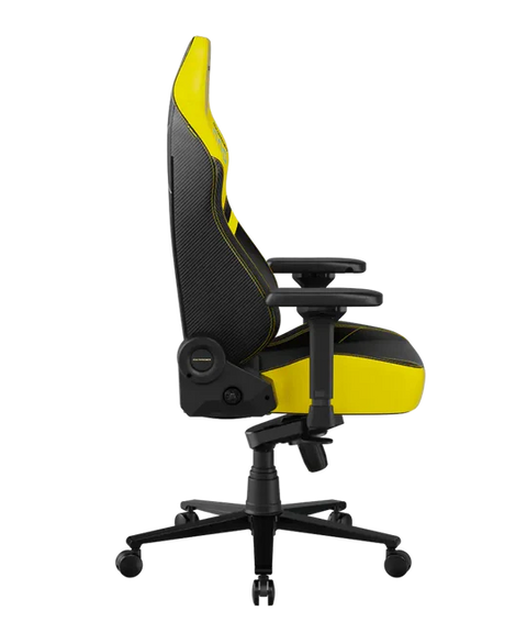 DXRacer MARTIAN Series Electric Adjustable Backrest XL Gaming Chair - Black/Yellow