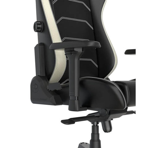 DXRacer Master XL Series Gaming Chair with 4D Lumbar Support & Adjustable Backrest - Black/White