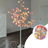Decorative LED Blossom Flower Tree Lamp with Warm Ambient Lighting & Stable Floor Base - 130 CM
