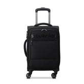 Delsey Paris Vanguard 82 CM Softcase 4 Double Wheel Expandable Trolley Luggage