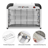 Oskar Electric Insect Killer with Dual UV Lamps – 60 m² Coverage