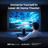 Anker Nebula Cosmos Laser 4K Projector (D23502F2) β Grey