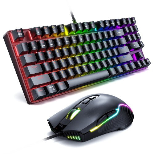 ONIKUMA G26 + CW905 Wired Gaming - Black