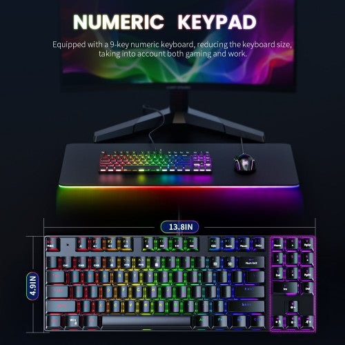 ONIKUMA G26 + CW905 Wired Gaming - Black ONIKUMA G26 + CW905 Wired Gaming - Black