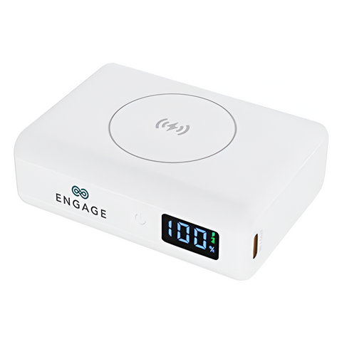 Engage, Ultra-Compact Wireless Magnetic Power Bank (10000mAh, 45W)