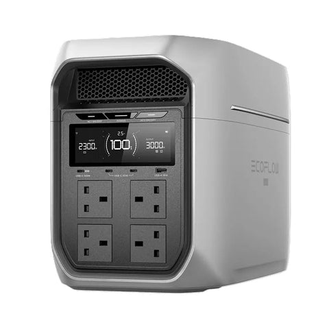 EcoFlow DELTA 3 Max Plus Portable Power Station (2048Wh / 3000W) Surge 6000W