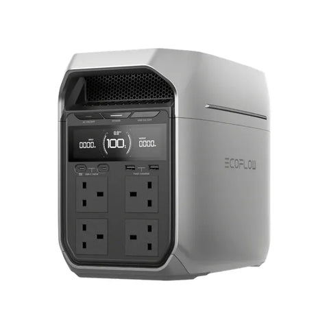 EcoFlow DELTA 3 Portable Power Station (1024Wh / 1800W, Surge 3600W)