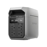 EcoFlow DELTA 3 Portable Power Station (1024Wh / 1800W, Surge 3600W)