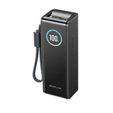 EcoFlow RAPID Power Bank (25,000mAh, 170W, 100W Built-In and Retractable Cables) - Black