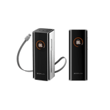 إيكو فلو RAPID Pro بنك طاقة (20,000mAh، 230W، كابل مدمج 100W) - فضي