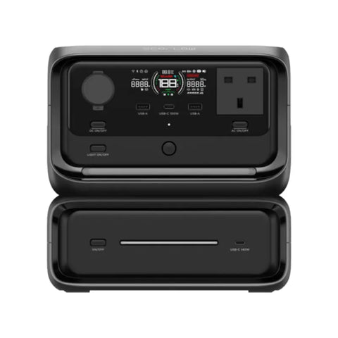 EcoFlow RIVER 3 Max Portable Power Station (572Wh / 600W, Surge 1200W)