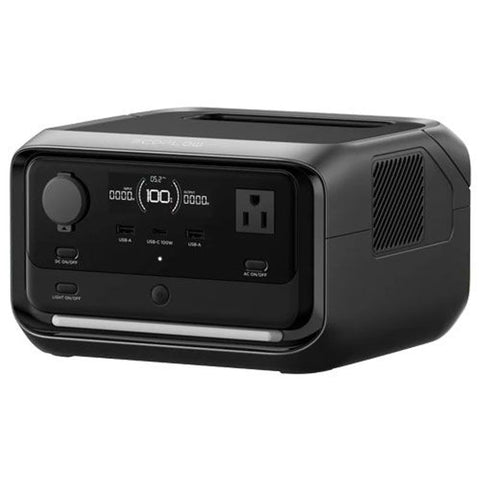 EcoFlow Portable Power Bundle – RIVER 3 Plus with Extra Battery & 60W Solar Panel
