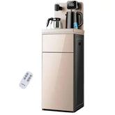 Electronic Tea & Coffee Serving Station with Dual Kettles, Water Dispenser, Remote Control & Touchscreen - 1350W