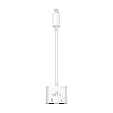 Engage, Lightning To Dual Lightning Adapter Cable (Charge + Audio)
