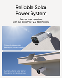 EufyCam S3 Pro 2-Cam Kit – 4K, Radar + PIR Detection, Solar Powered