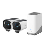EufyCam S3 Pro 2-Cam Kit – 4K, Radar + PIR Detection, Solar Powered