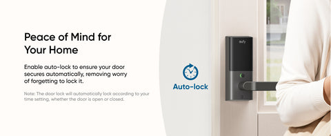 Eufy Smart Lock C33 – Fingerprint Door Lock with Wi-Fi Remote Access