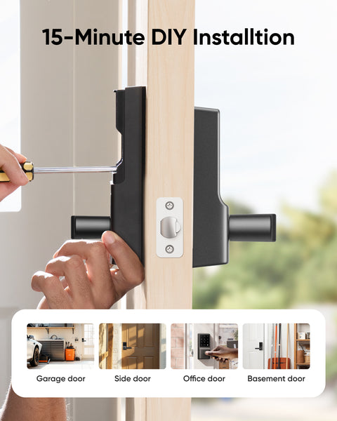 Eufy Smart Lock C33 – Fingerprint Door Lock with Wi-Fi Remote Access