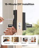 Eufy Smart Lock C33 – Fingerprint Door Lock with Wi-Fi Remote Access