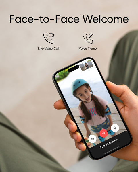 Eufy Video Doorbell C30 – 2K FHD Wireless Doorbell Camera with Local Storage & Two-Way Audio