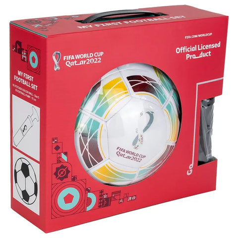 FIFA 200104, Football Gift Set - Size 5 Ball With 17 cm Pump